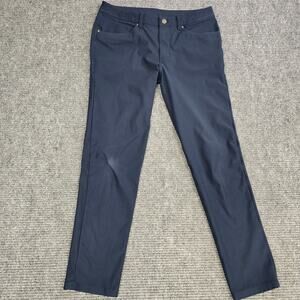 Lululemon ABC Classic-Fit 5 Pocket Pant Mens 31x30 True Navy Warpstreme